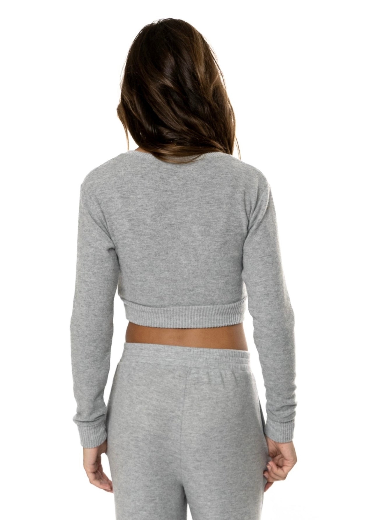 Hacci Cropped Cardigan