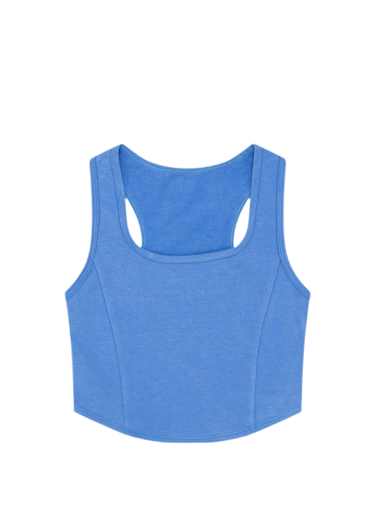 French Terry Corset Top