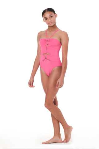 Meshy - Black One Piece