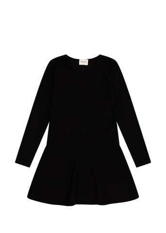 Stripe High-Low Dress