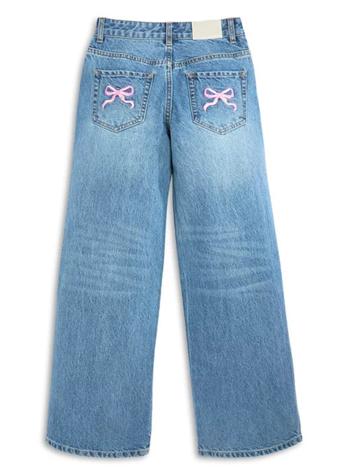 Chicago Embroidered Bow Jean