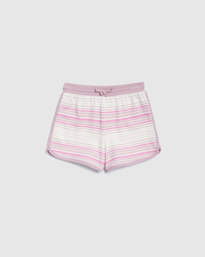 Painterly Stripe Short