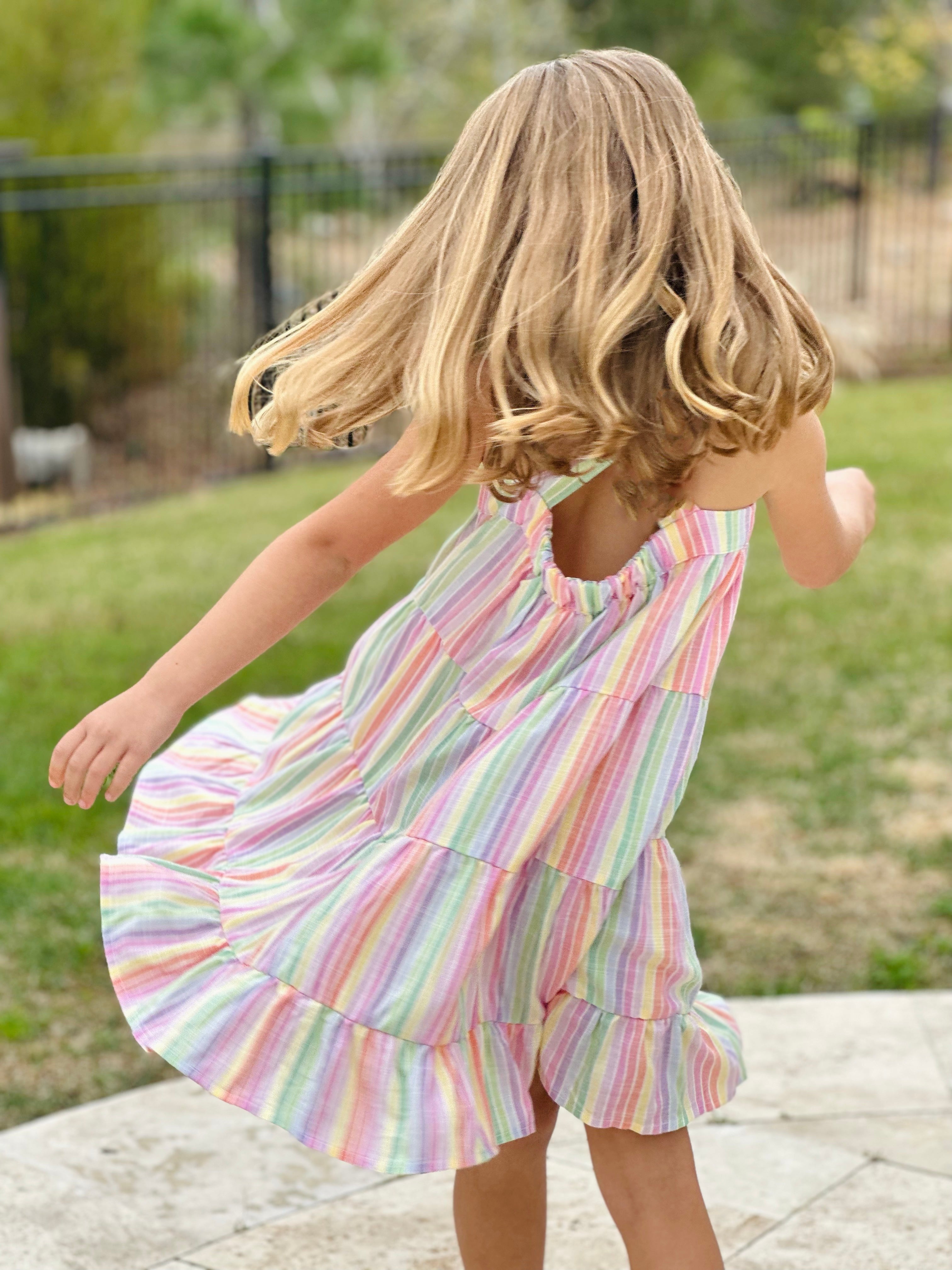 Adorn Stripe Dress