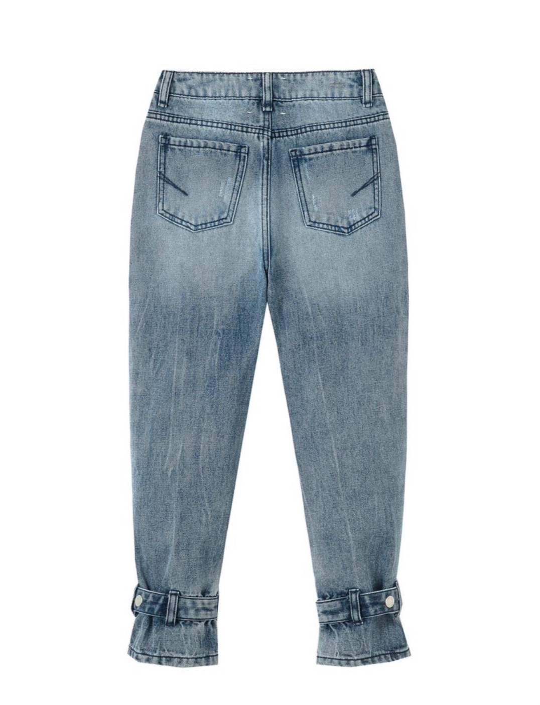 Adyson Belted Wide Leg Jeans