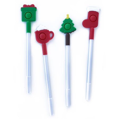 OMG Pop Fidgety XMAS Pen Toppers