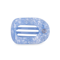 Flat Round Hair Clip | Medium | Blue Lagoon