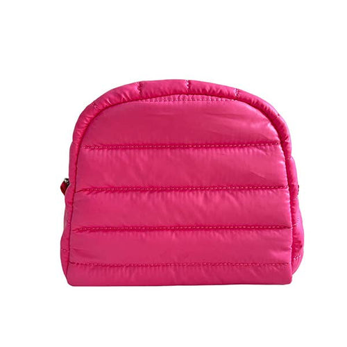 Irene Cosmetic Puffer Bag Barbie Pink