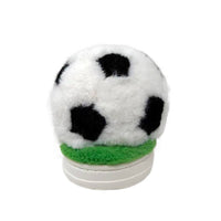 Soccer Ball | Women's Fuzzy Cozy Slides