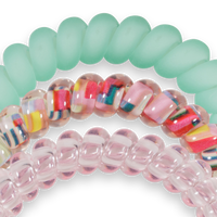 Spiral Hair Coils | Small | Spring Splash