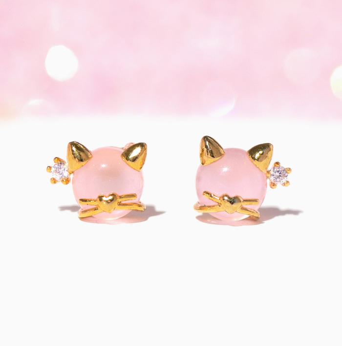 Kitty Kat Studs