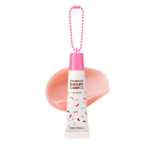 Frosted Sugar Cookie Lip Gloss Key Chain