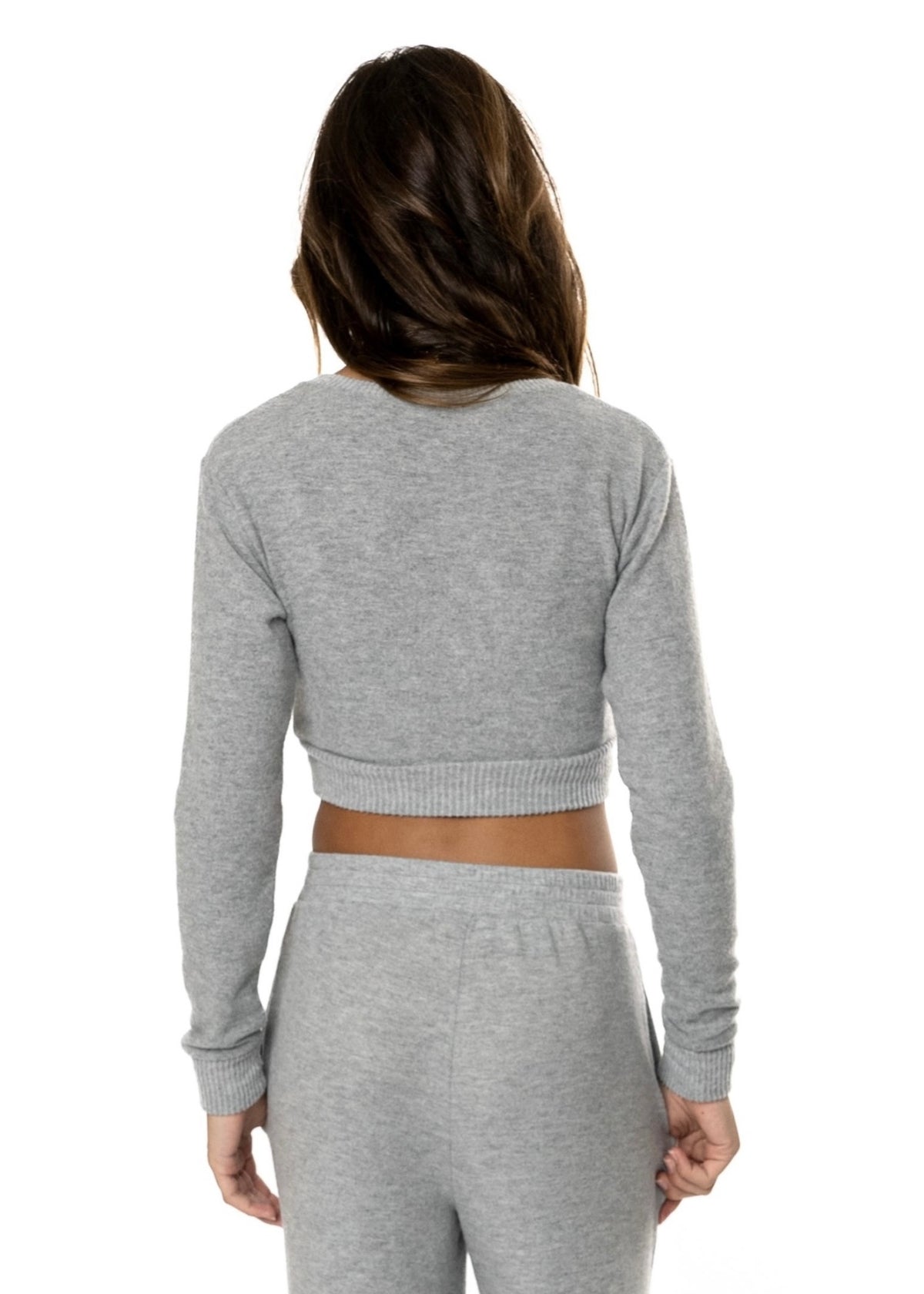 Hacci Cropped Cardigan