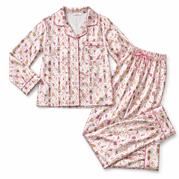 Nutcracker Wishes Silky Lounge Set