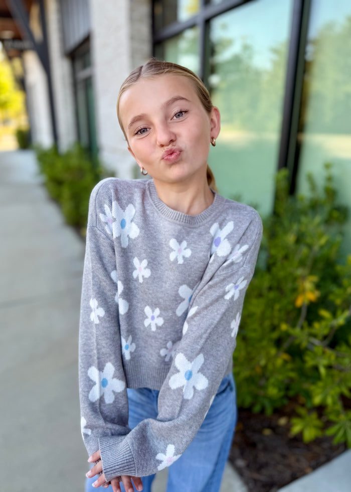Flower Power Sweater