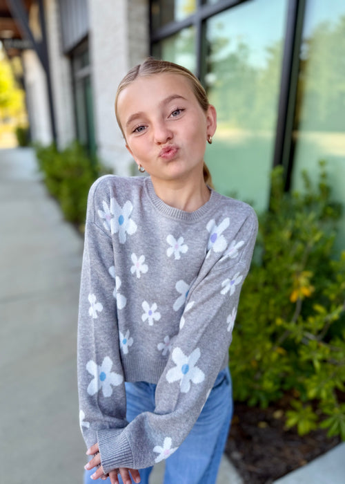 Flower Power Sweater