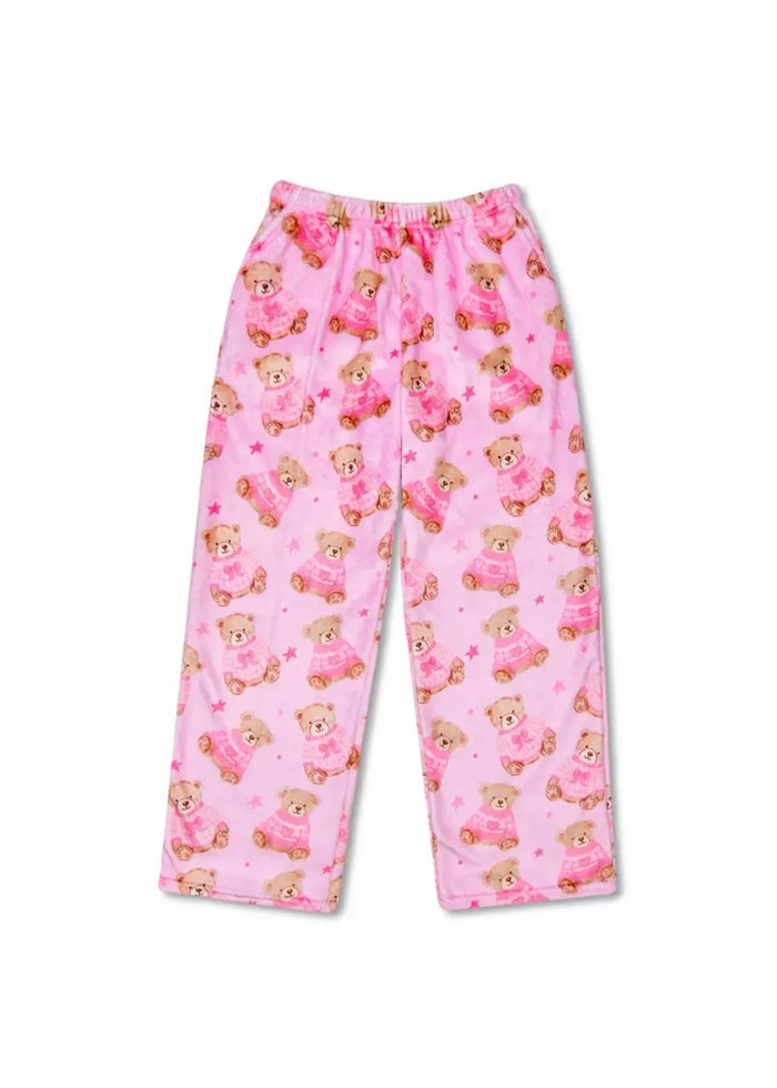 Beary Cute Plush Pants