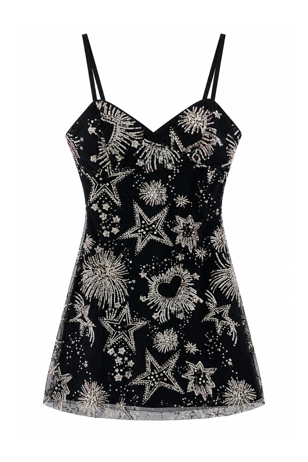 Tween Etta Dress-Celestial Beaded Mesh