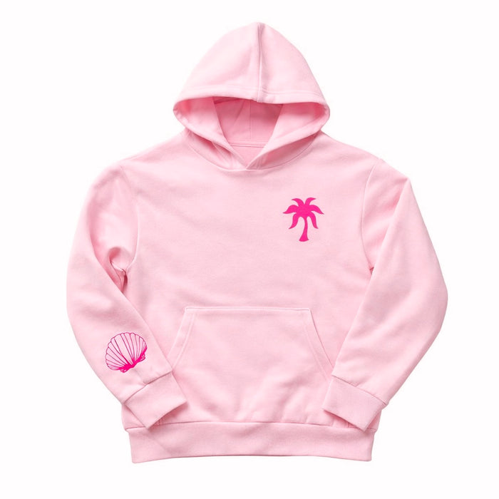 Hibiscus Palm Hoodie