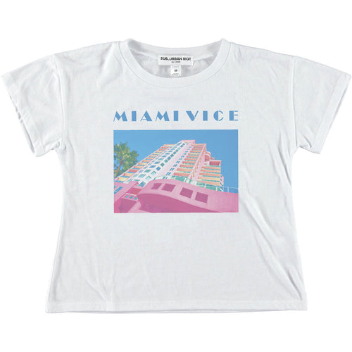 Miami Vice Boxy Crop