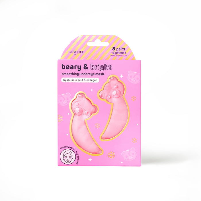 Christmas Holiday Beary & Bright Smoothing Undereye Masks