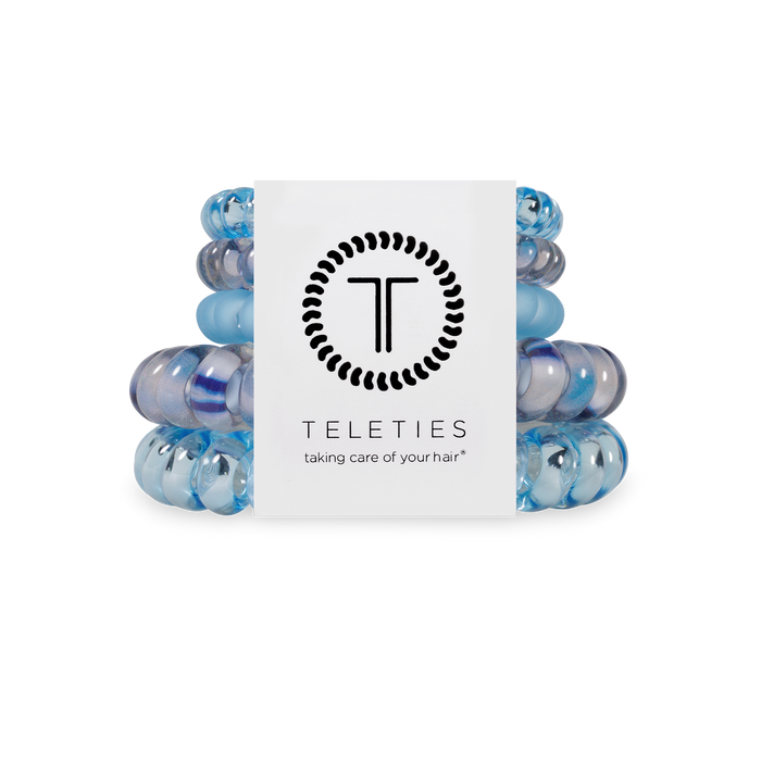 Spiral Hair Coils | Mix Pack | Blue Lagoon