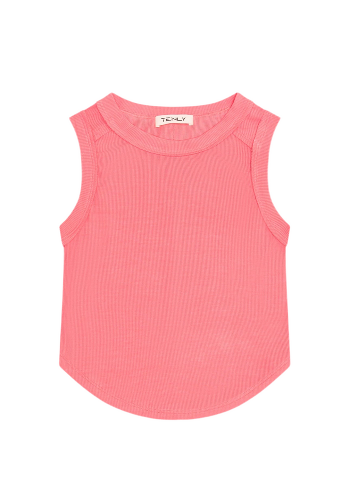 Ribbed Exposed Seam Tank