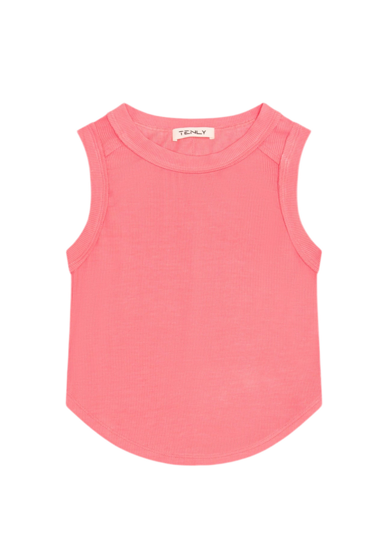 Ribbed Exposed Seam Tank