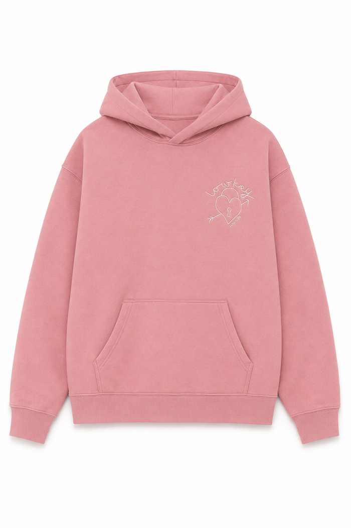 Jessie Lowkey Hoodie – Rose
