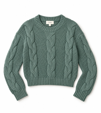 Tenly Braided Cable Sweater-3 Colors