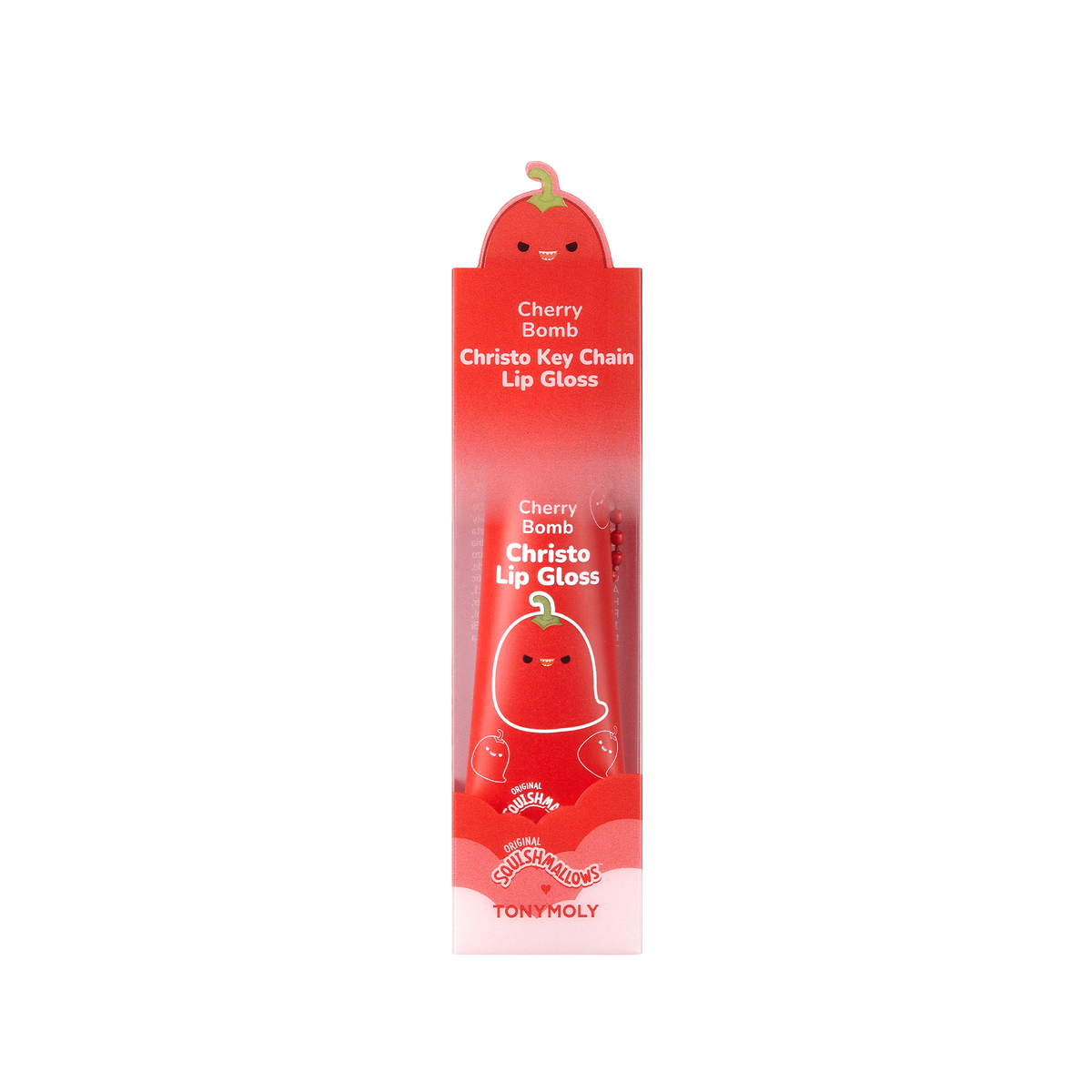 Squishmallows x TONYMOLY Keychain Lip Gloss