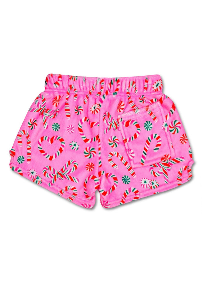 Merry Mints Plush Shorts