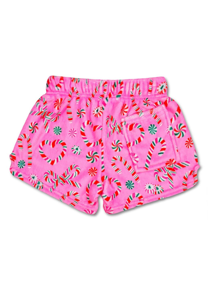Merry Mints Plush Shorts