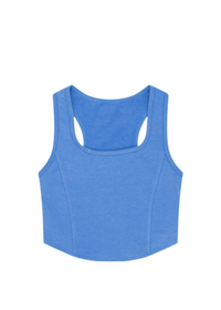 French Terry Corset Top