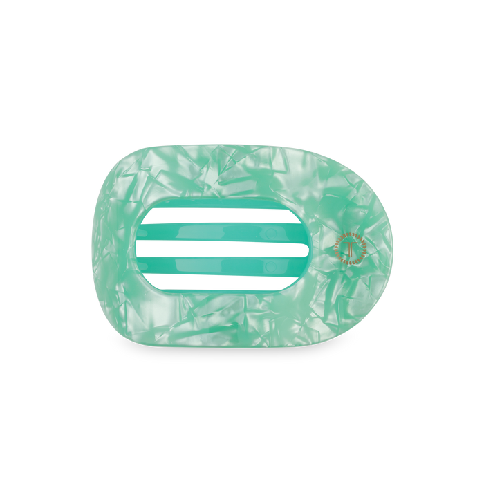 Flat Round Hair Clip | Medium | Spring Splash