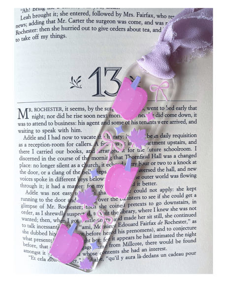 Fall Halloween Acrylic Bookmark