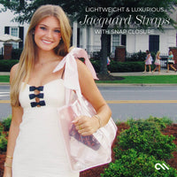 Case-Mate Ballet Pink Bow Jelly Tote Bag