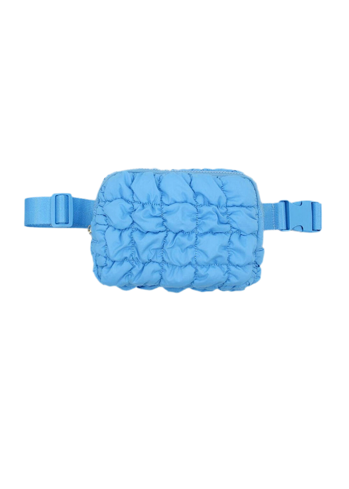 Cornflower Blue Puffer Waist Bag