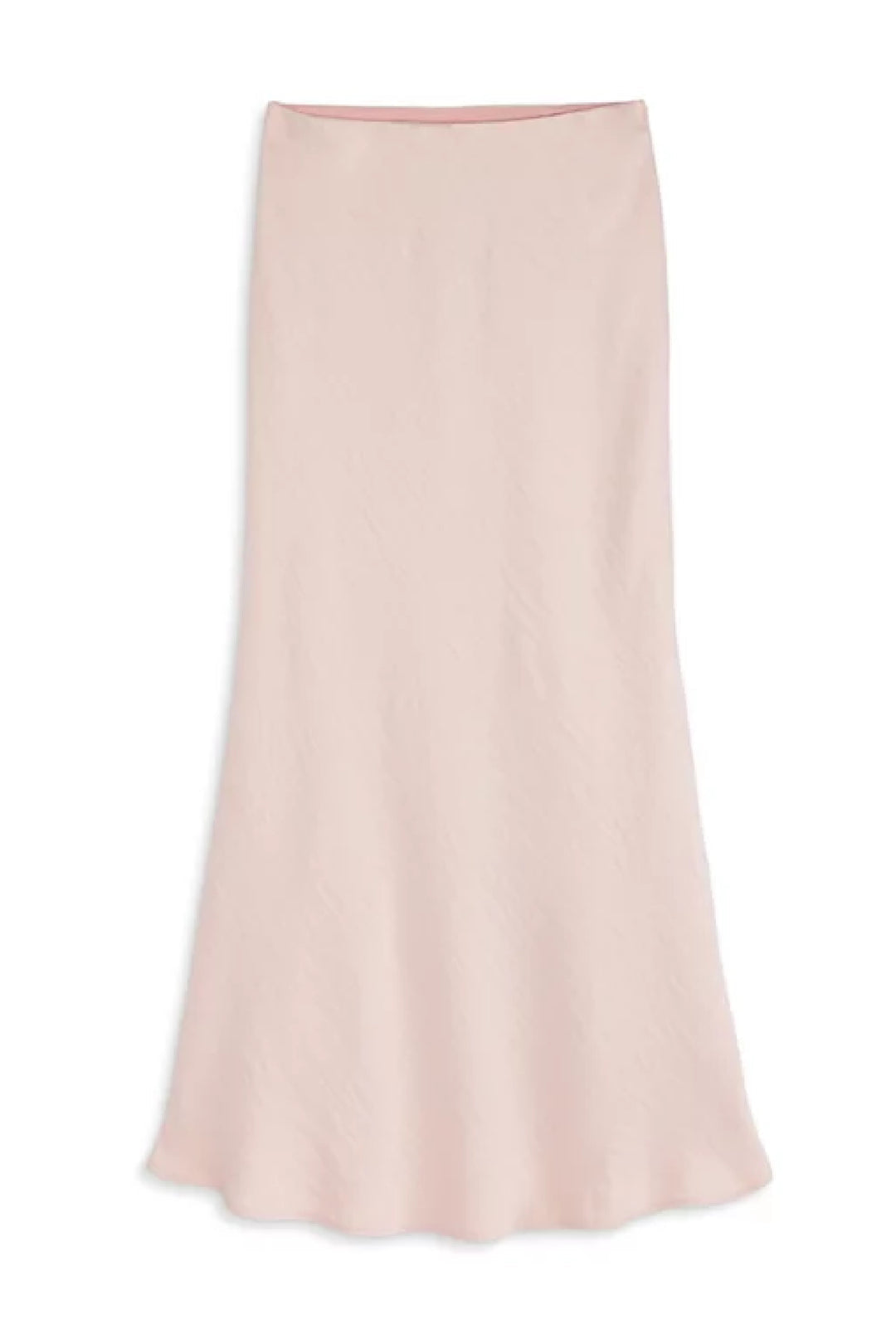 Tween Anastasia Satin Maxi Skirt-Baby Pink