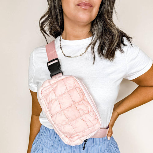 Puff Fanny Pack, Puff Waist Bag, Puff Crossbody, Belt Bag