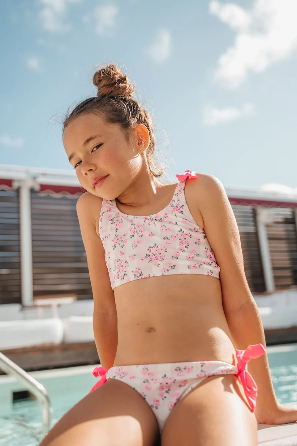 Sahara Roses And Stripes Two Piece