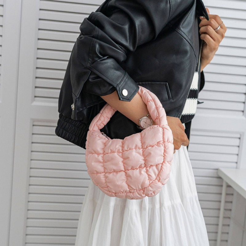 Quilted Puffer Mini Handbag