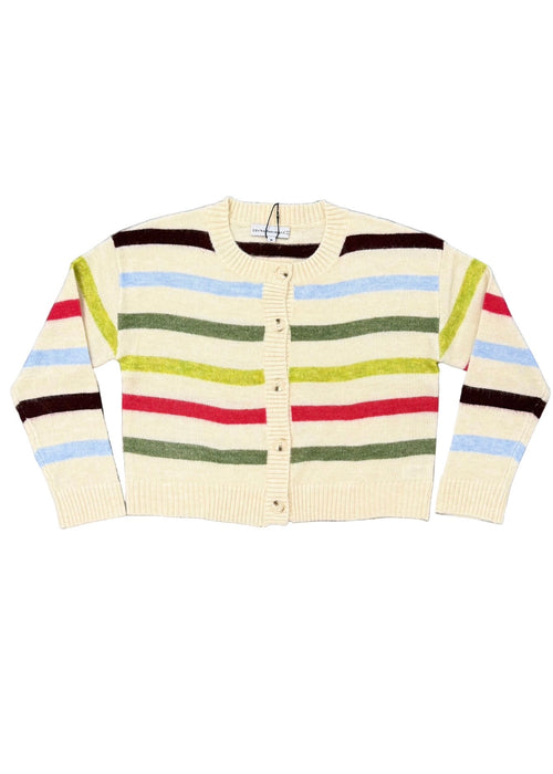 Striped Knit Cardigan