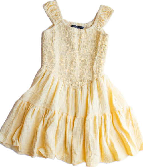 Smocked Muslin Dress