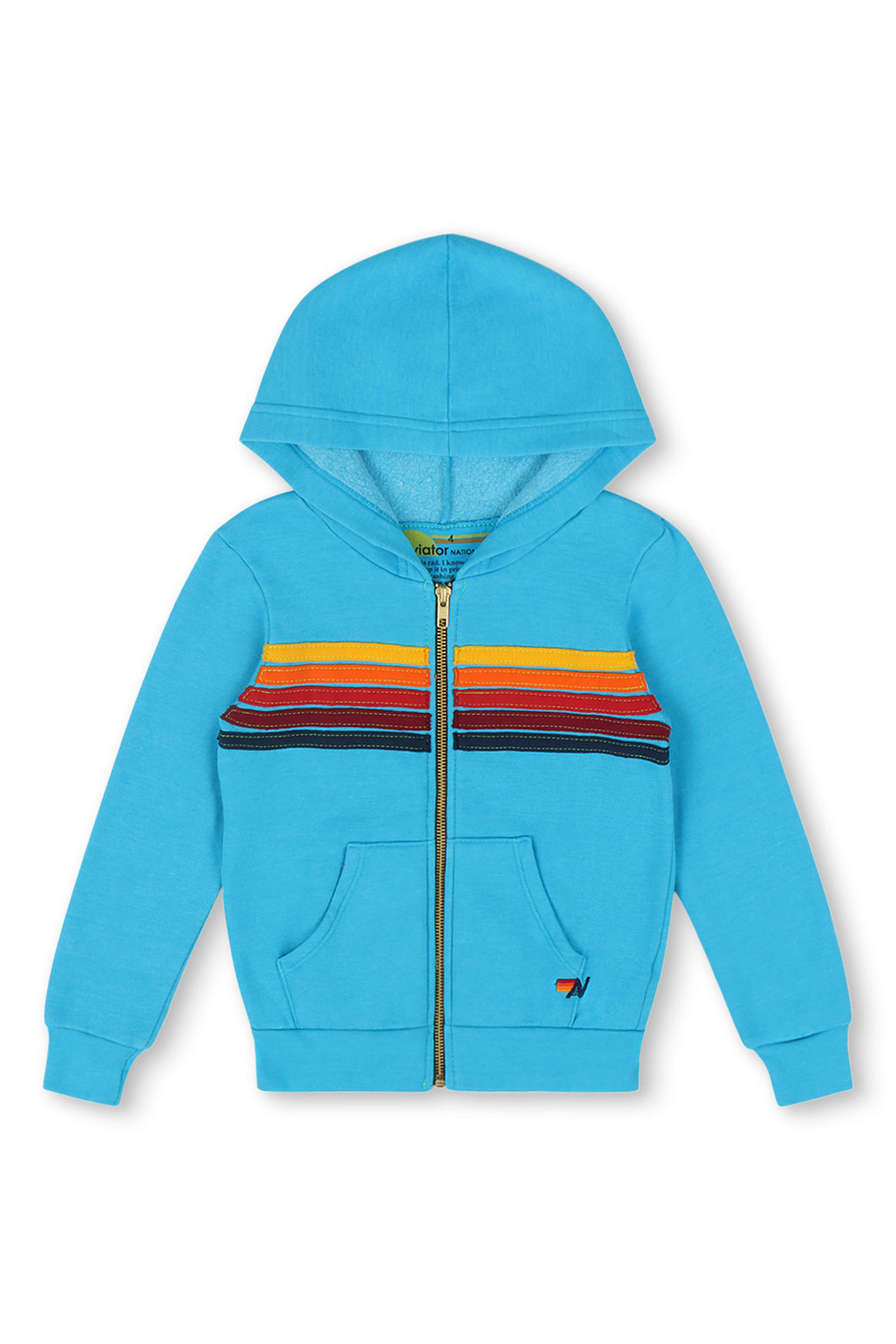 Aviator Nation Kid’s Five Stripe Hoodie