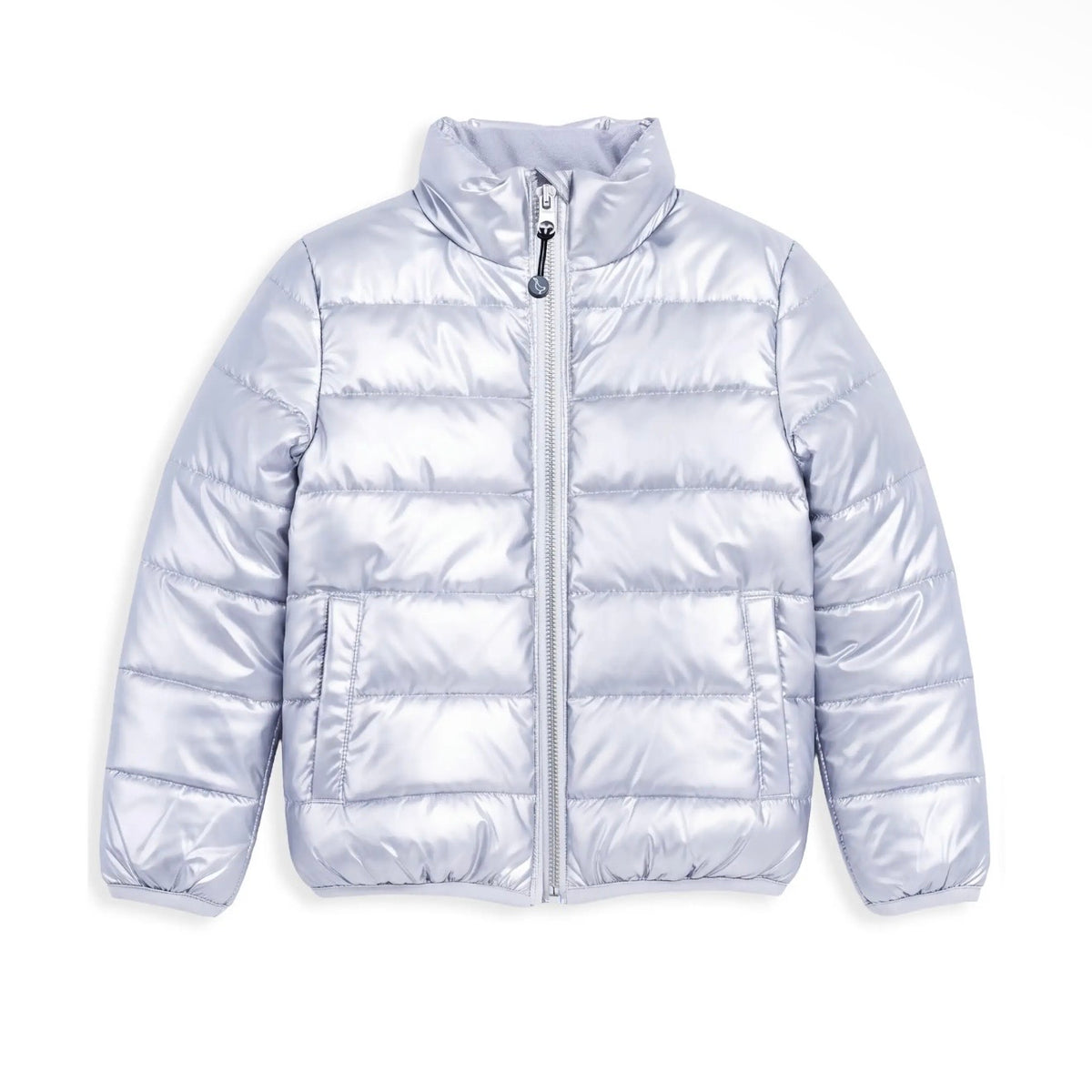 Silver Packable Quilted
Puffer Jacket