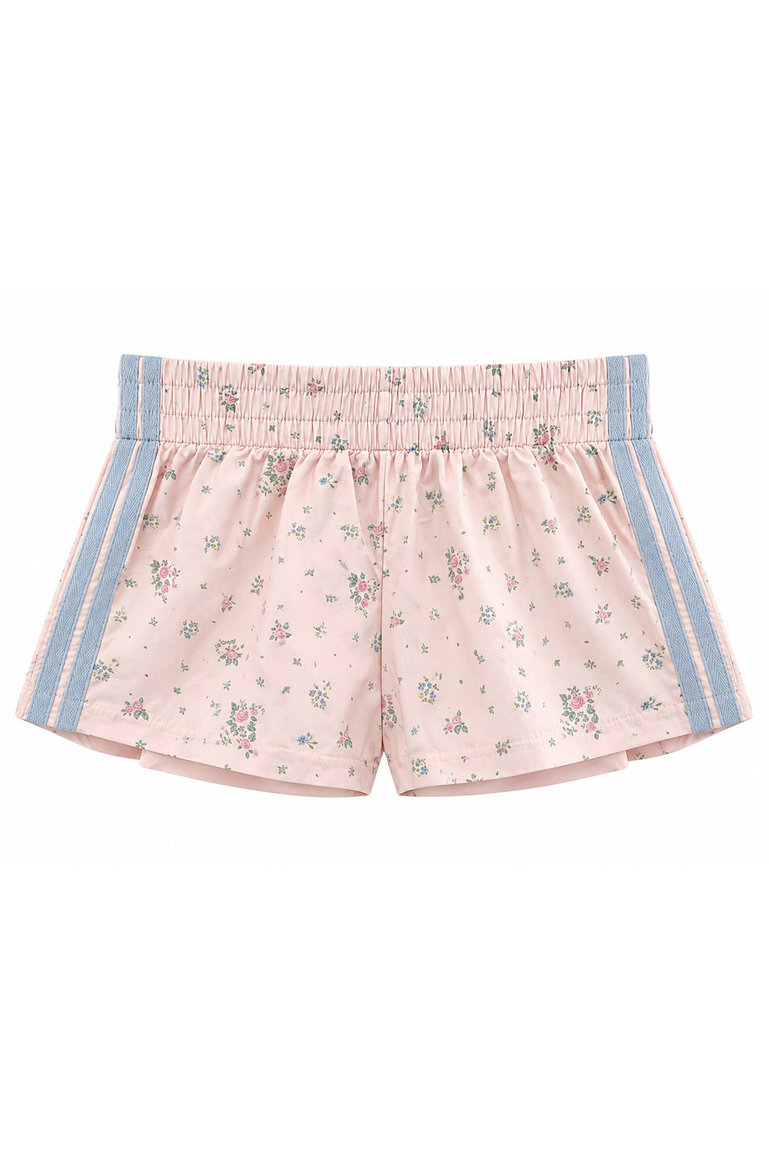 Tween Jordyn Shorts-Baby Pink Pastel Floral
