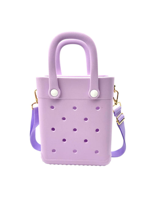 Purple Mini Tote Bag