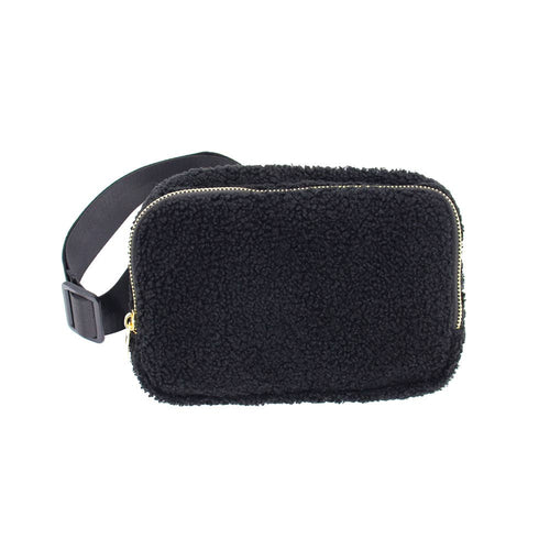 Sherpa Black Belt Bag