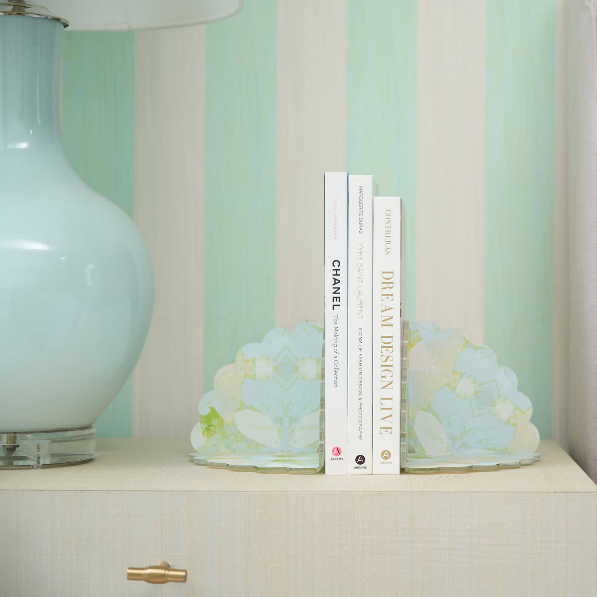 Elephant Falls Bookends, Set of 2