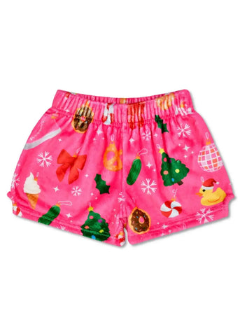 Fancy Trees Plush Shorts